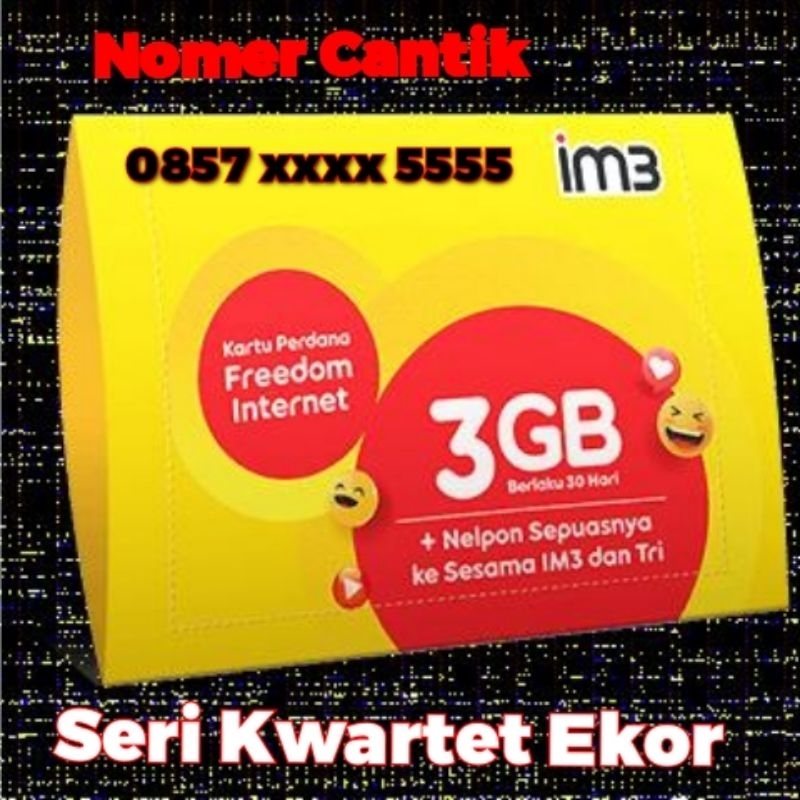 Indosat Ooredoo Cantik Kwartet Ekor