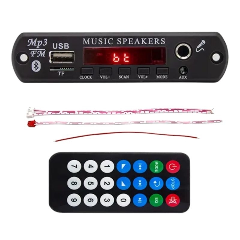 Modul Mp3 Bluetooth Stereo Karaoke Echo