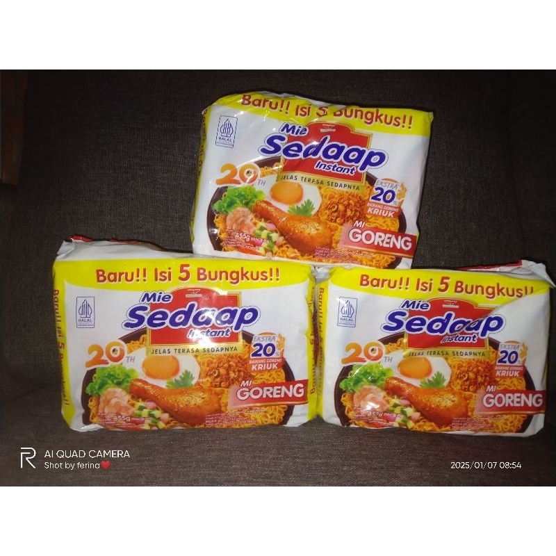 

Mie Sedaap Isi 5 Bungkus SEDAP GORENG