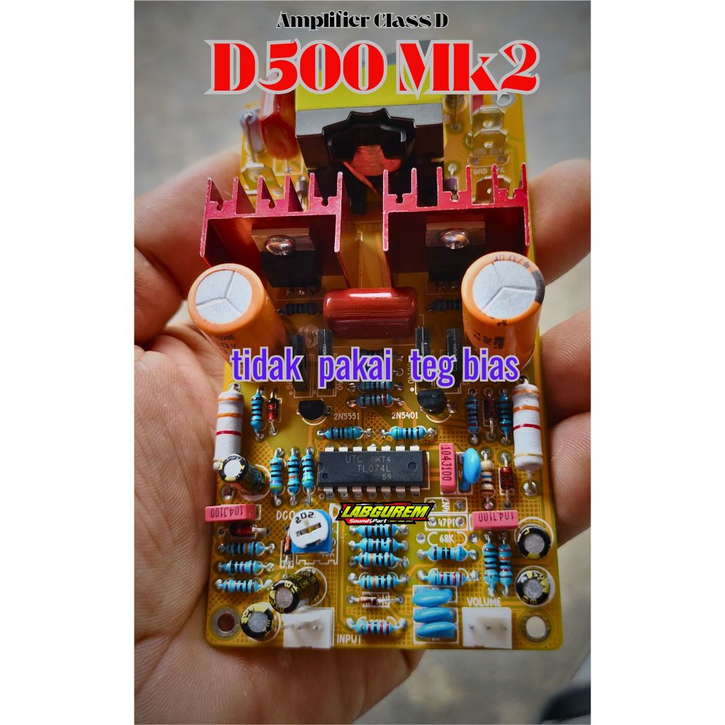 Amplifier class D D500 Mk2 New