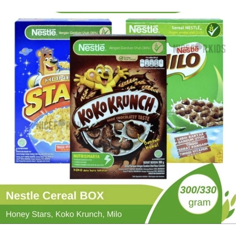 

Nestle Cereal (Milo/Honey Stars)