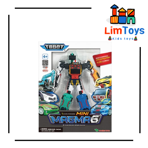 TOBOT MAGMA 6 ENAM MAINAN ANAK TOBOT