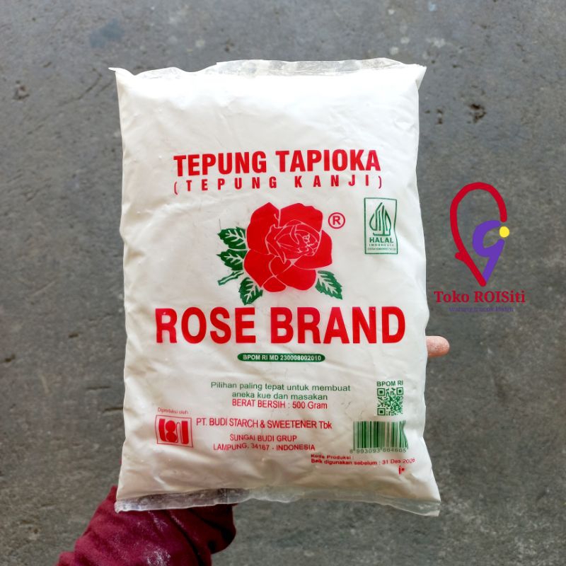 

(TRS) tepung tapioka kanji rose brand 500gr
