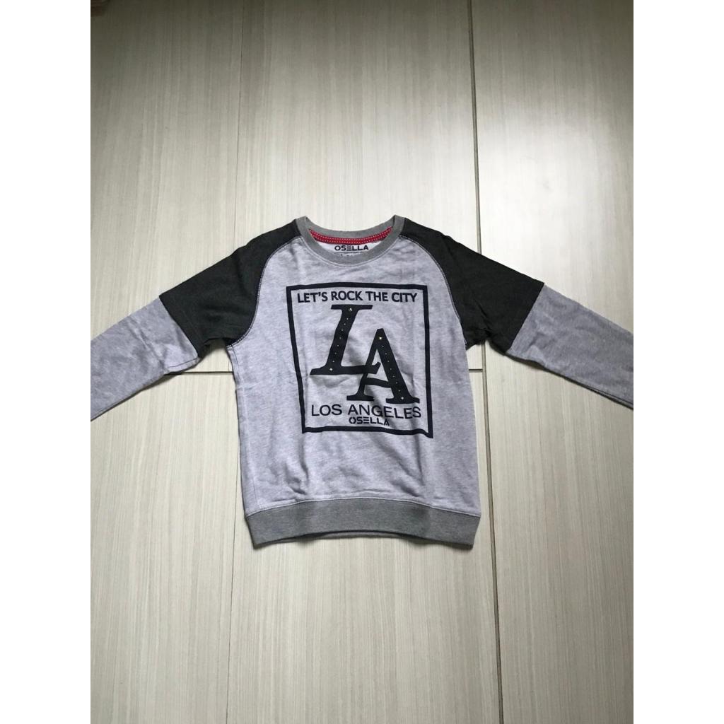 Sweater abu-abu OSELLA