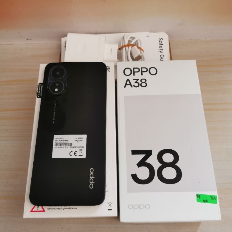 Oppo A38 ram 4GB 128GB Bekas - Fullset Resmi - second