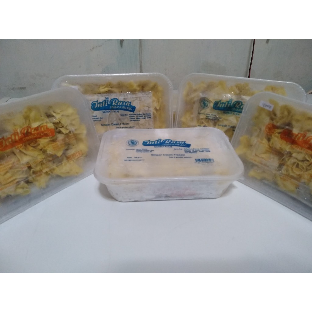 

Siomay Kukus Goreng Ayam Udang Dimsum Pangsit halal Intirasa Sari Nikmat