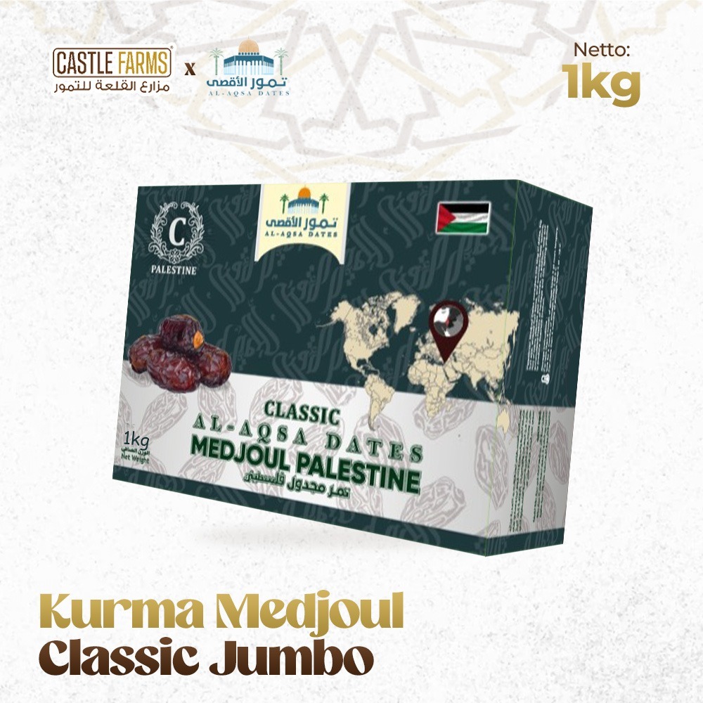 

Al Aqsa - Kurma Medjool Classic Palestina 1kg Kurma Medjoul