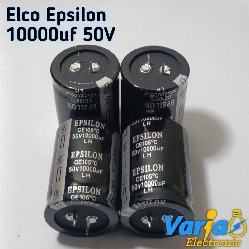 Elco Epsilon 10000uf 50V Original Merk EPSILON