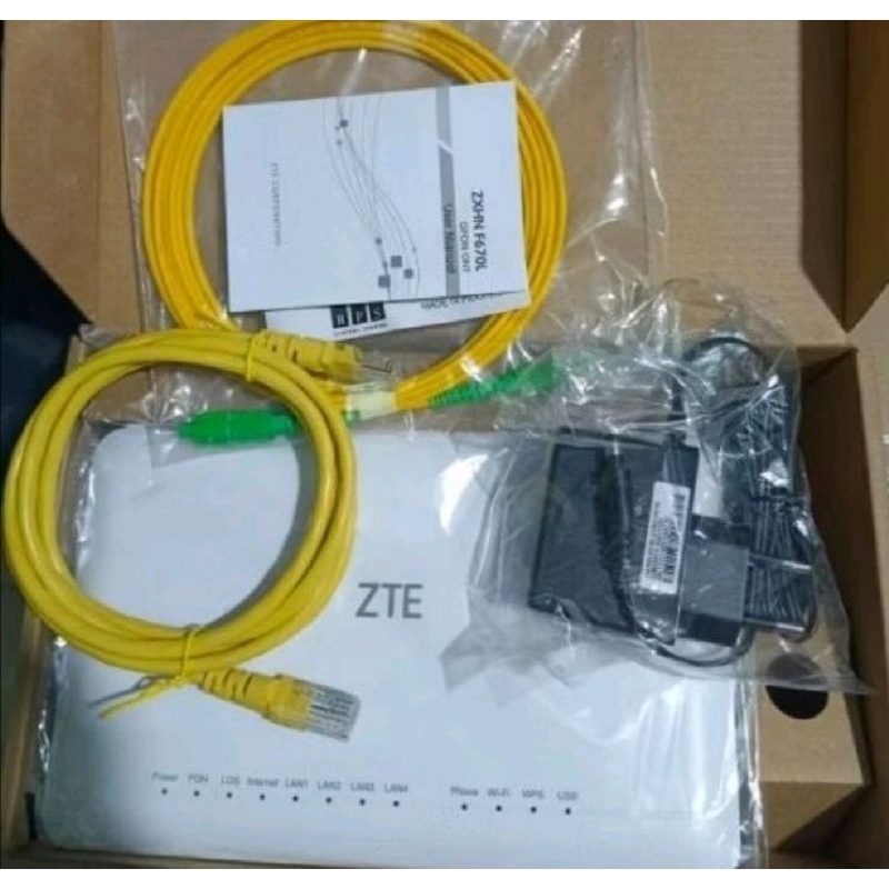 ROUTER ZTE F670L NEW