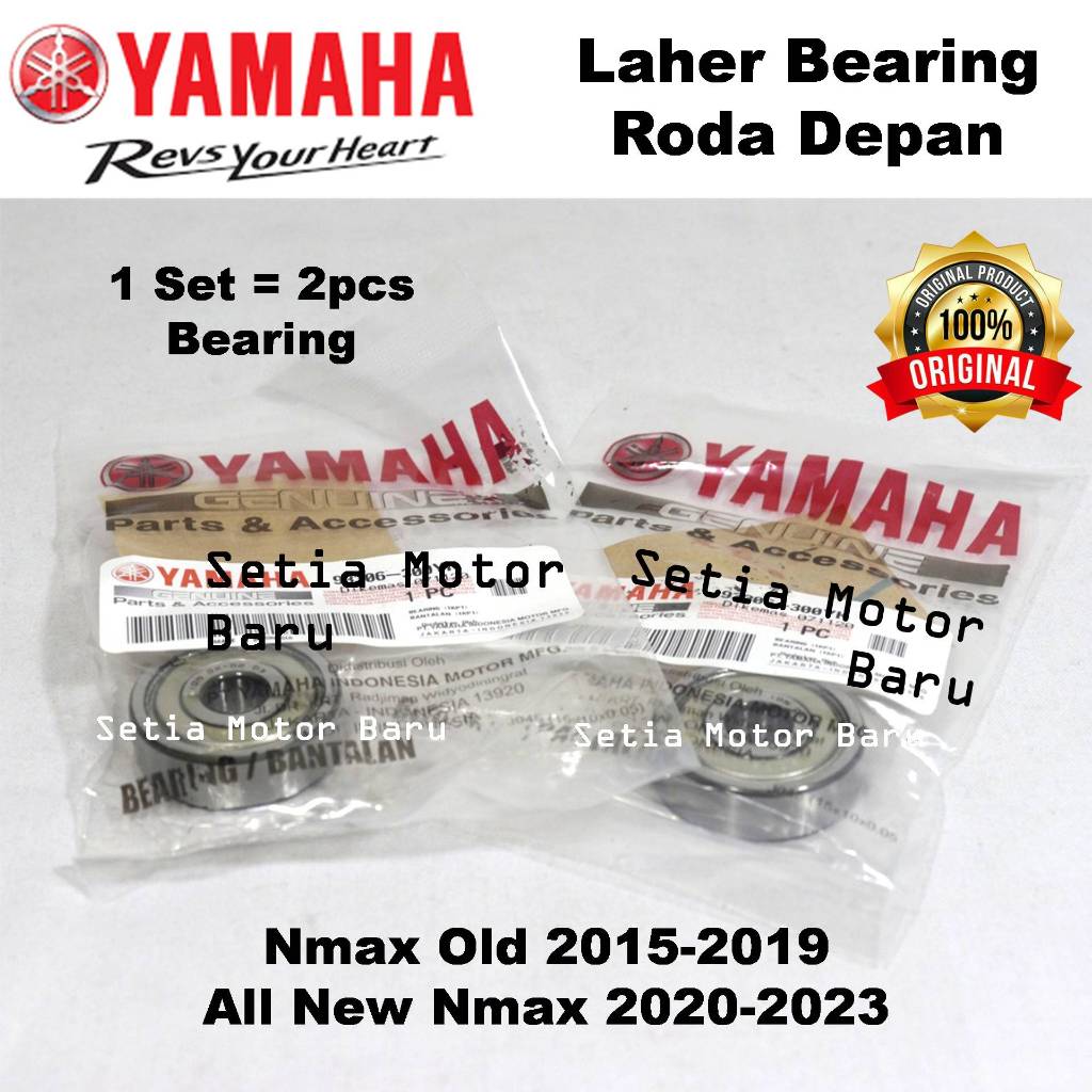 Laher Bearing Bering Roda Depan All New Nmax Old Ori Asli Yamaha