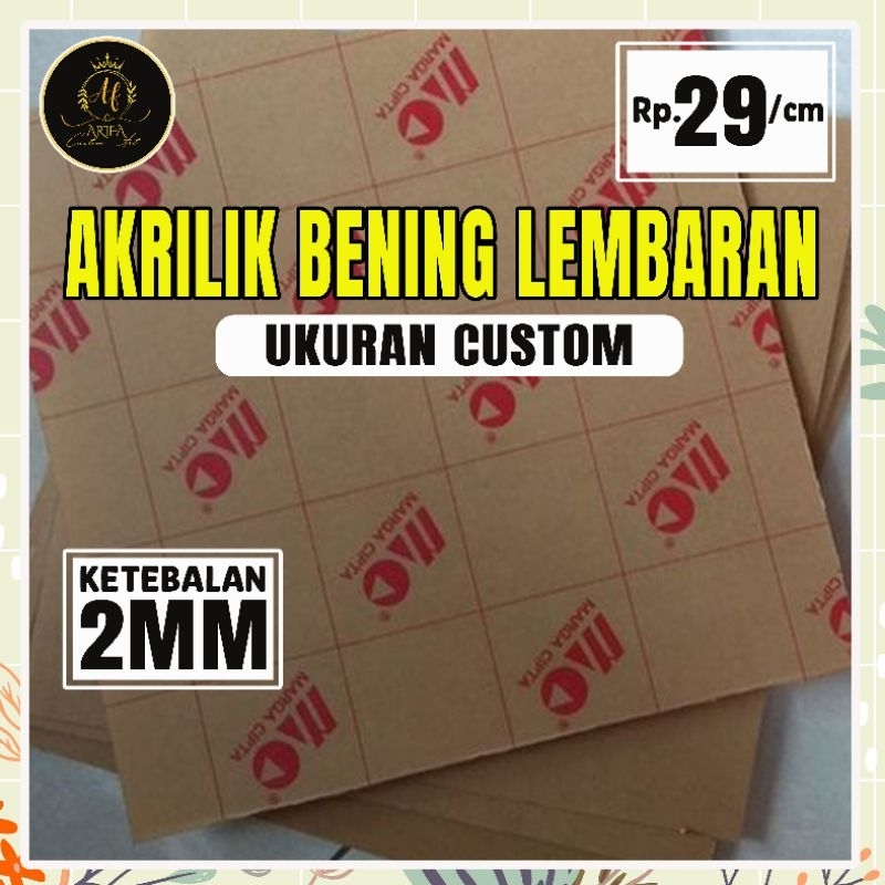 

DISCOUNT ( BACA DESKRIPSI) AKRILIK LEMBARAN CUSTOM 2MM / ACRYLIC LEMBARAN CUSTOM SHEET AKRILIK MURAH