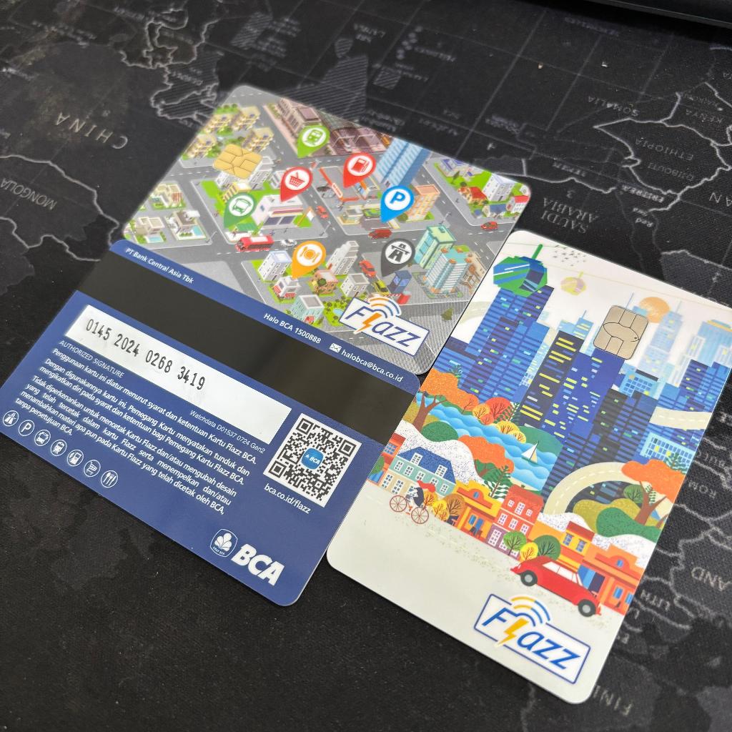 Kartu Flazz BCA GEN 2 saldo 0 POLOS tanpa desain