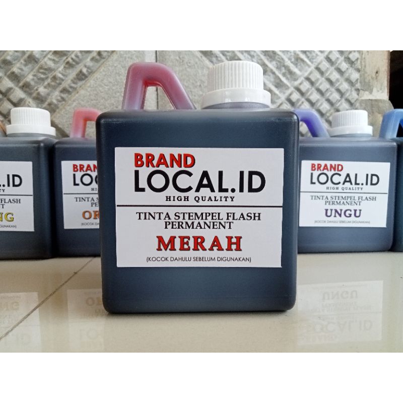 

Tinta Stempel PERMANENT FLASH OTOMATIS Media Plastik Kualitas Premium isi 500 mili