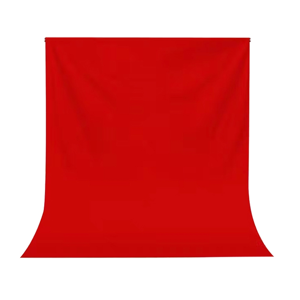 Kain Background Backdrop Foto Studio Merah Polos 3m x 2m