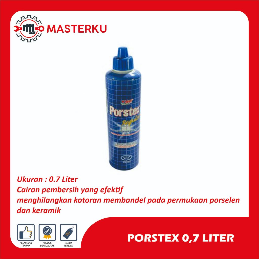 Porstex  / Pembersih clothset / Pembersih Porselen & Keramik / pembersih lantai / YURI Porstex