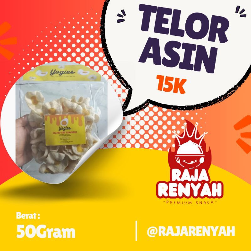 

KERUPUK TELOR ASIN YOGIES KEMASAN KECIL