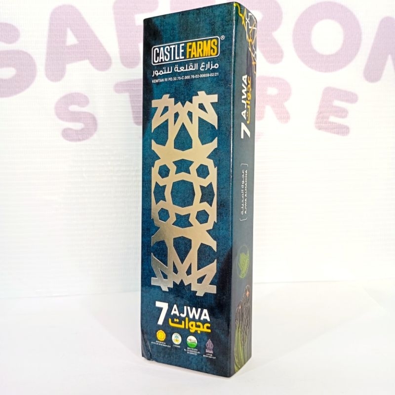 

Kurma Ajwa Castle Frams 7 Butir