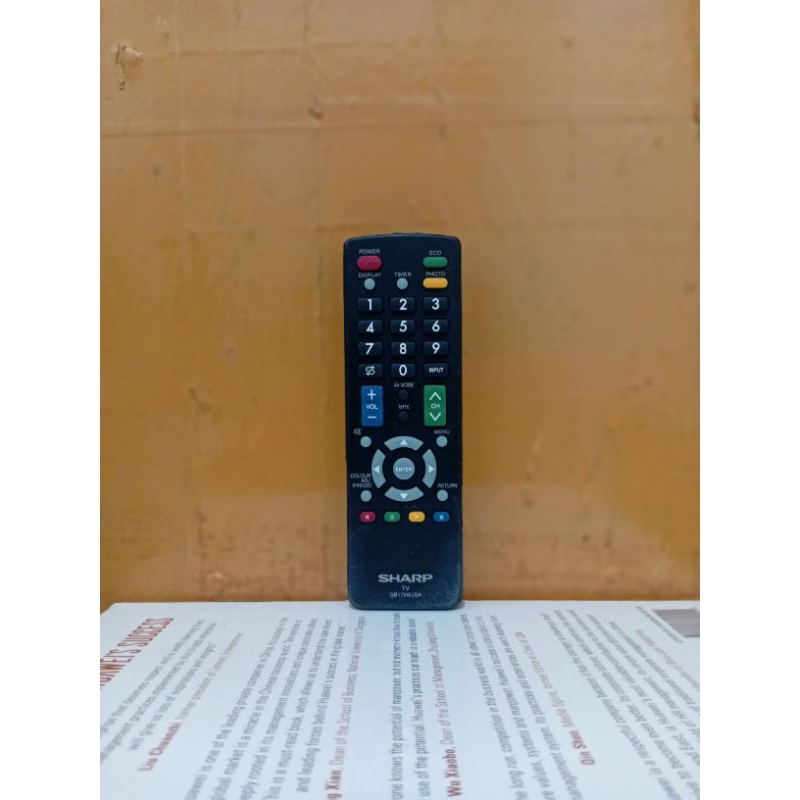 REMOTE TV SHARP SERI GB175WJSA ORIGINAL