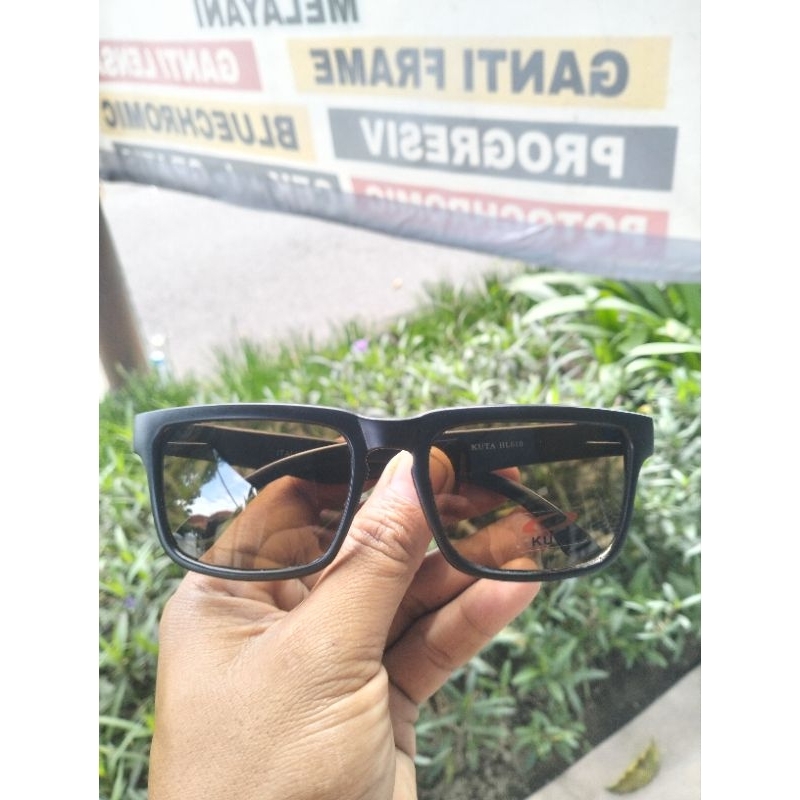 Kacamata Hitam LENSA ASLI KACA COKLAT