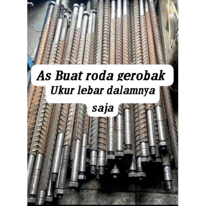 AS BUAT RODA GEROBAK, UKURAN AS 22IN, BUAT KLAHER 6304-6304