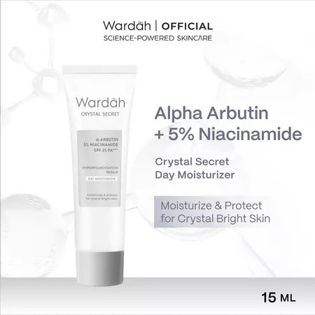 WARDAH Crystal Secret Brightening Day Cream 15ml | WARDAH