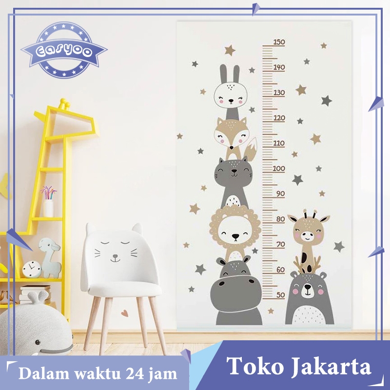 Sticker Tinggi Badan Anak | Ukuran Tinggi Badan Anak | Pengukur Tinggi Badan
