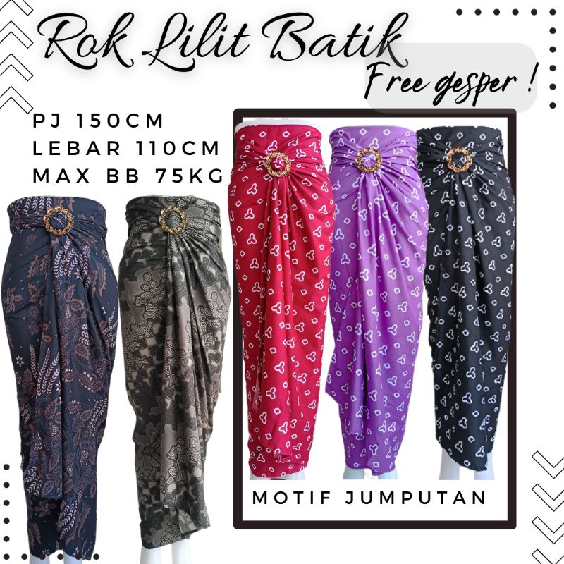 ROK LILIT MODERN JUMBO | JARIK LILIT | LILIT MODERN | ROK LILIT BATIK MODERN