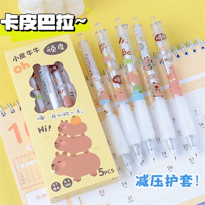 

PULPEN PENA PEN CAPYBARA KAPIBARA 1 BOX ISI 5PCS