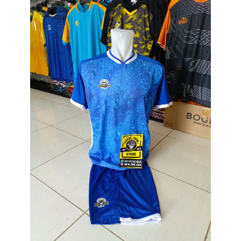 SETELAN JERSEY BOLA DAN FUTSAL CN STORE BIRU