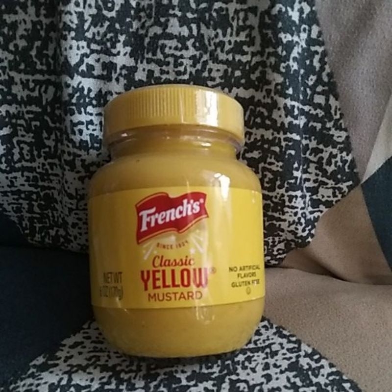 

mustard classic yellow French 170 gram