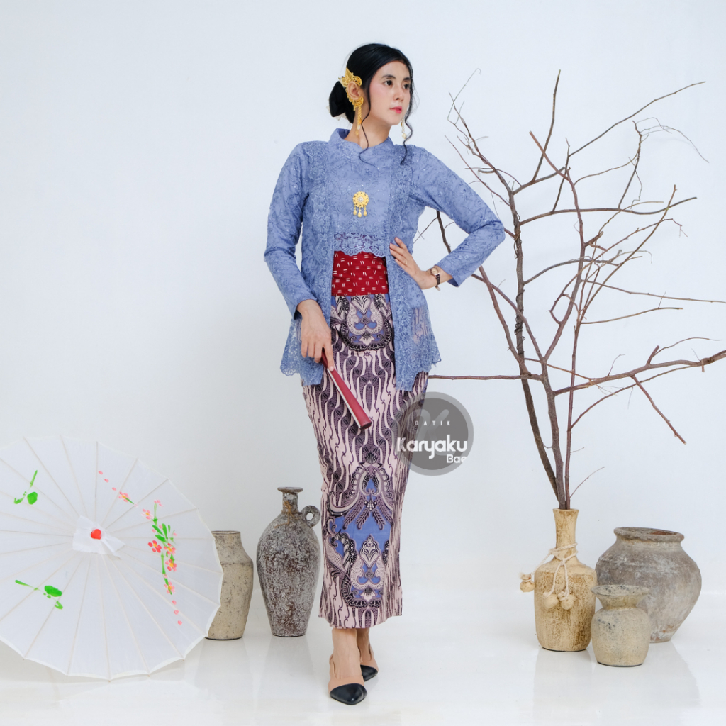 KEBAYA MODERN PREMIUM KUTU BARU BATIK PEKALONGAN