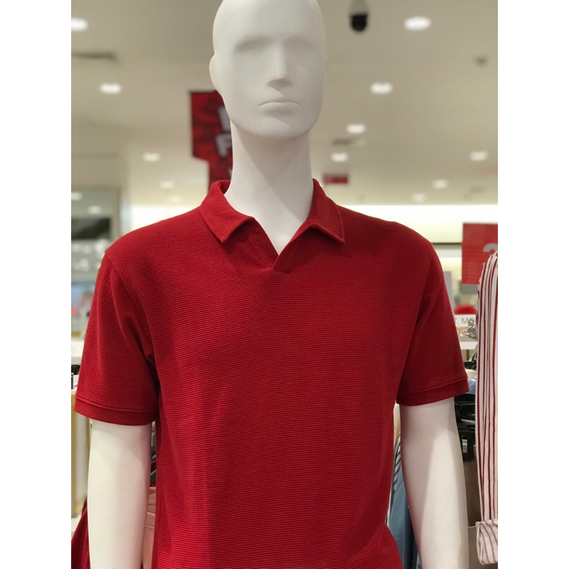 Osella Polo Pria Merah cabe