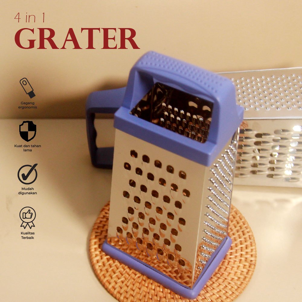 Parutan Kentang Mustofa Menara Parutan Kelapa Serbaguna 4 Sisi