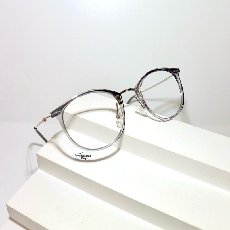 Kacamata belanjaduyu - Frame CLEAR CATTY - Checkout frame & lensa untuk request minus - silinder - a