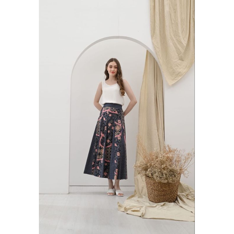 141 model rok pecah 8 panjang - Batik Modern