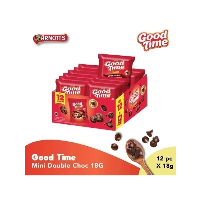 

GOOD TIME Mini Double Choc 18gr x 12pcs