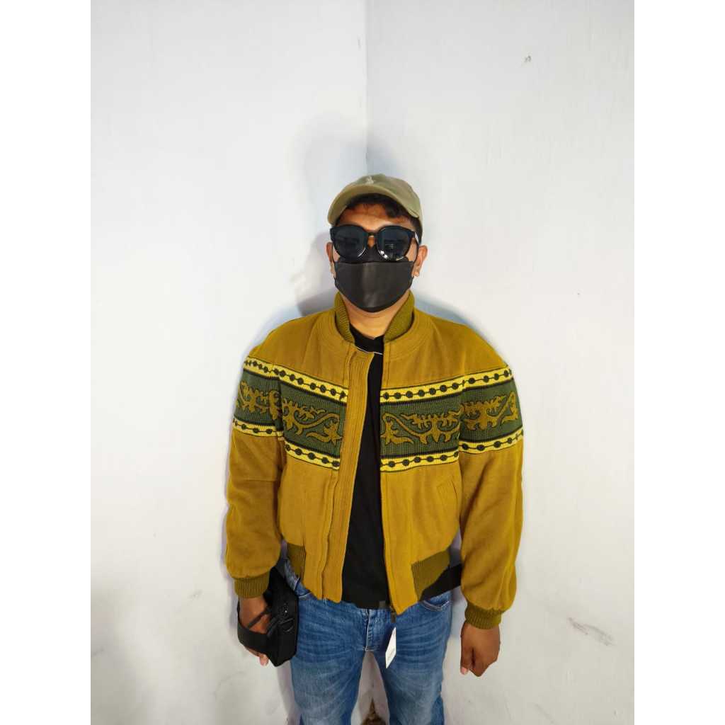 JAKET WOOL VINTAGE NAVAJO