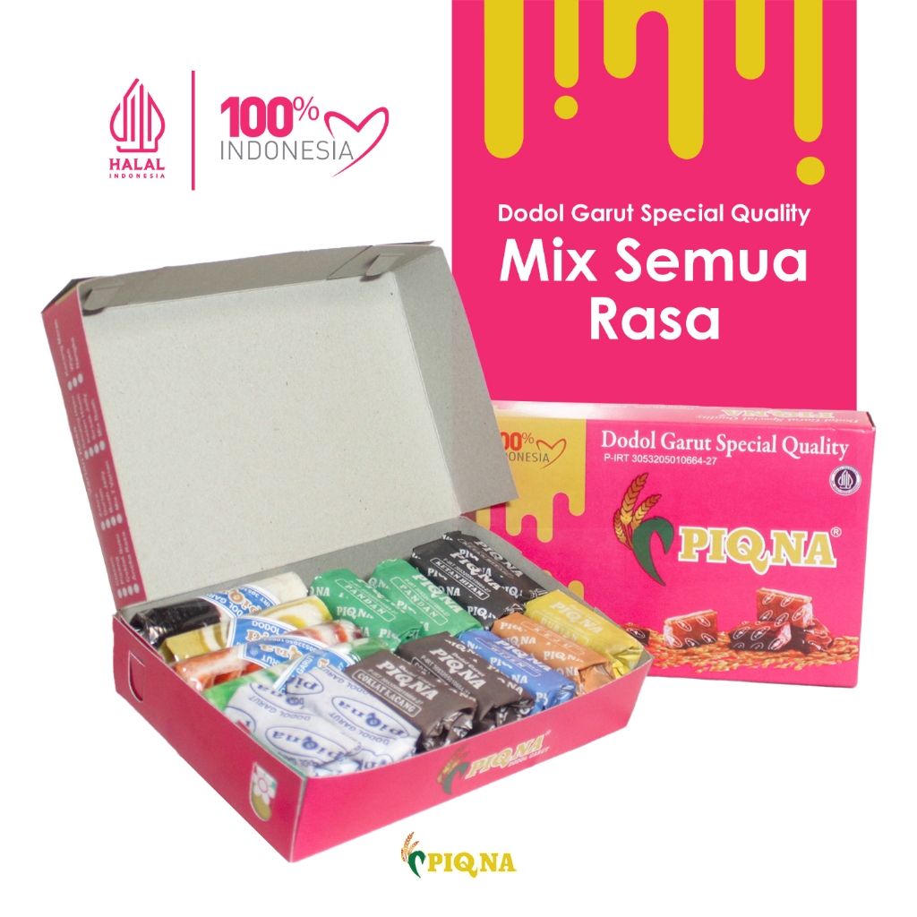 

PIQNA Dodol Garut Mix Varian Rasa / Dodol Asli Khas GARUT 250g