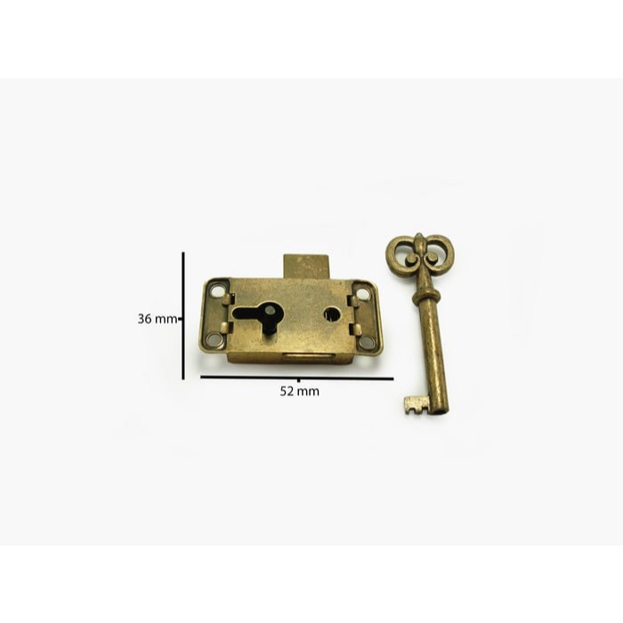 Antique Lock / Kunci Laci / Lemari Antik 0240