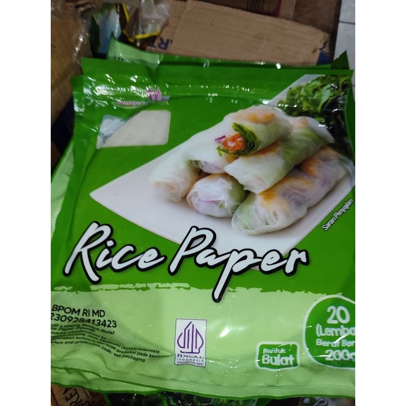 

RICE PEPER BULAT ISI 20 LEMBAR