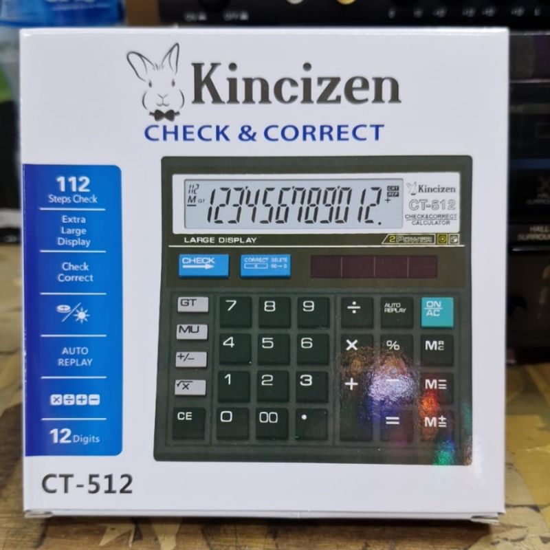 

KINCIZEN KALKULATOR 12 DIGIT CT 512