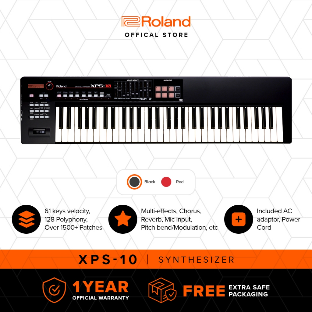 Roland XPS-10 Expandable Synthesizer Keyboard (Black)