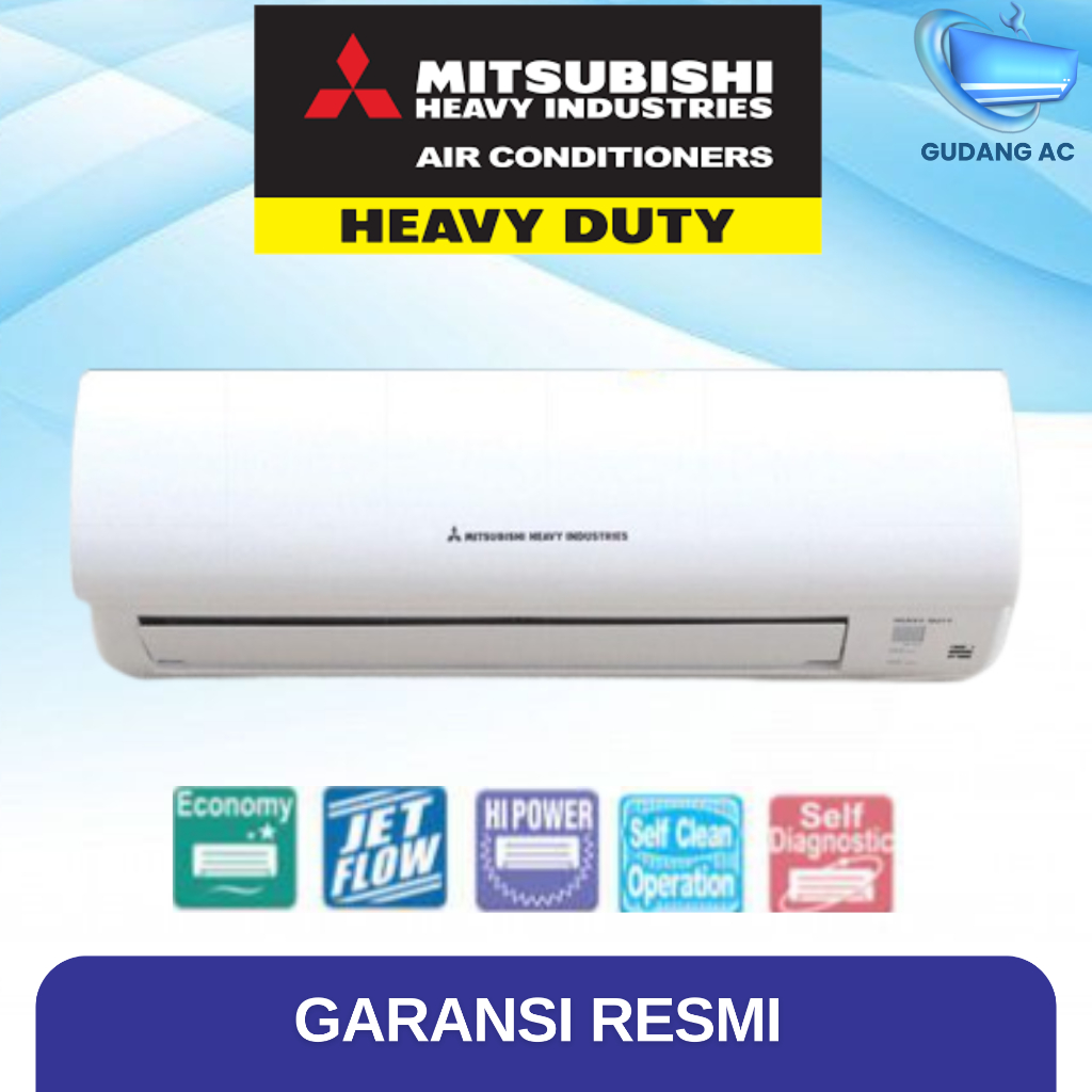 AC Mitsubishi 1.5 PK Thailand Mitsubishi Heavy Industries SRK12CT-S3