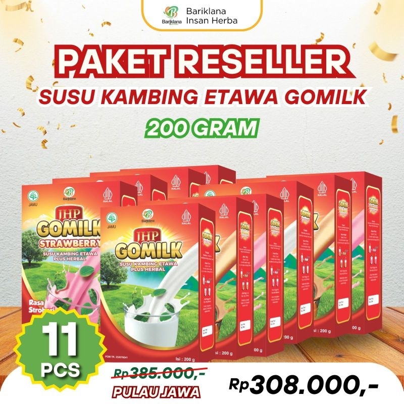 

PAKET GOMILK SUSU KAMBING ETTAWA