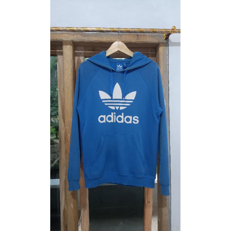Hoodie Adidas Trefoil Blue