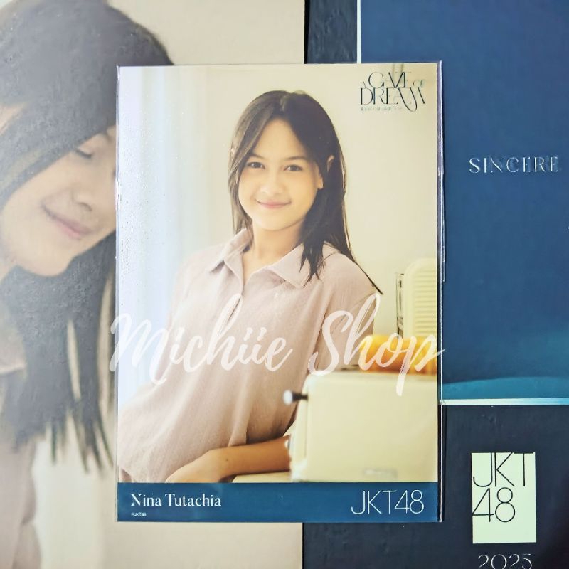 Photopack Nachia JKT48 2025 Calendar A Gaze Of Dream (Sincere) Official | Photopack JKT48 2025 Calen