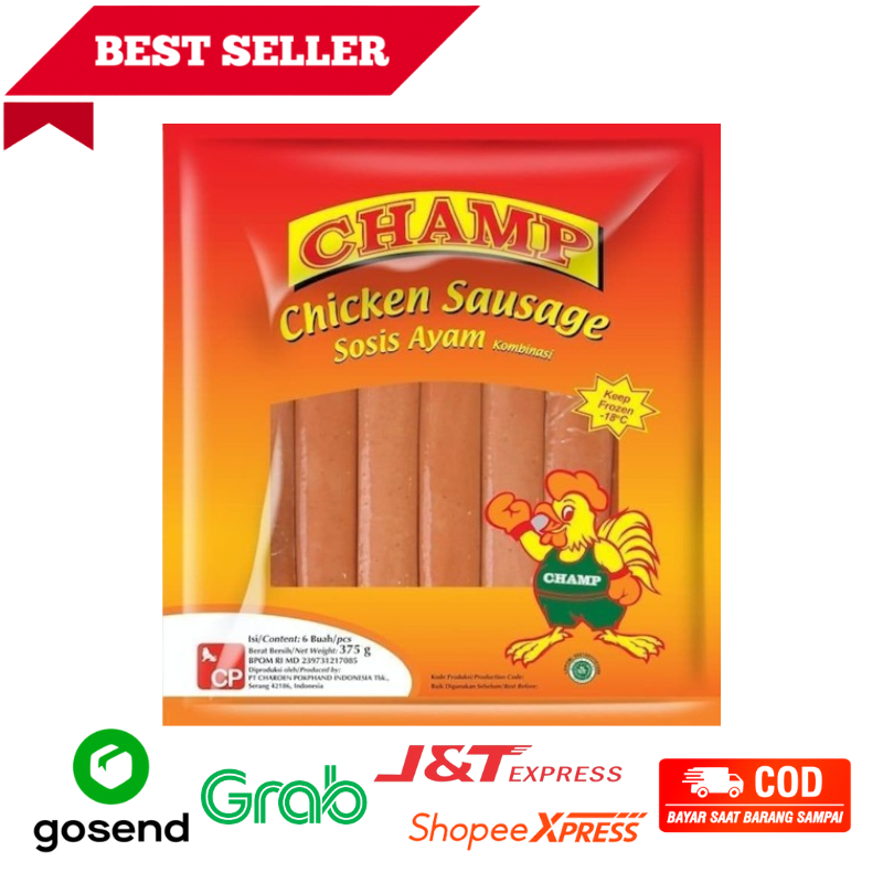

Sosis Ayam Champ Chicken Sausage Fresmart Go