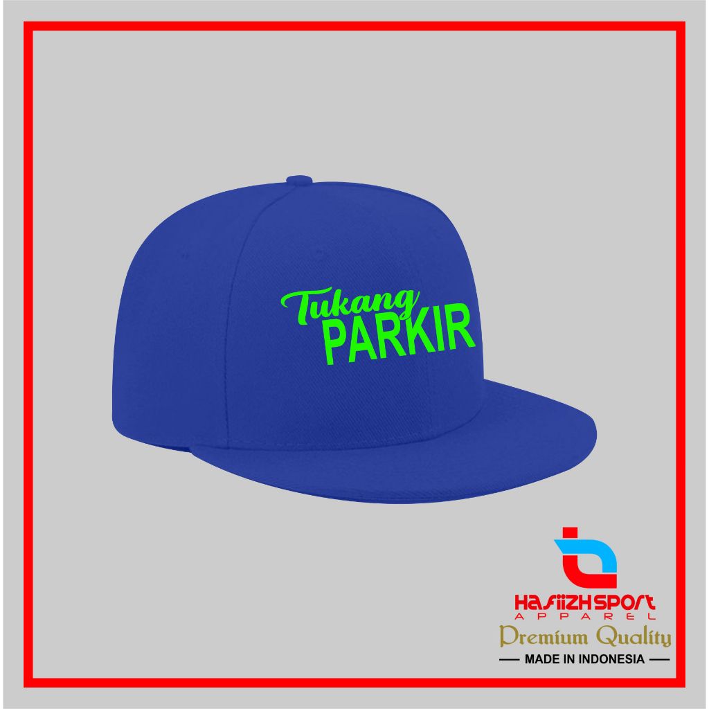 TOPI SNAPBACK TUKANG PARKIR / TOPI TUKANG PARKIR BISA COD