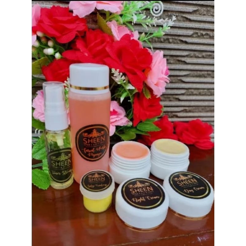 SHEEN BEAUTY ORIGINAL PAKET HD SALEP FLEK (PENGELUPASAN)