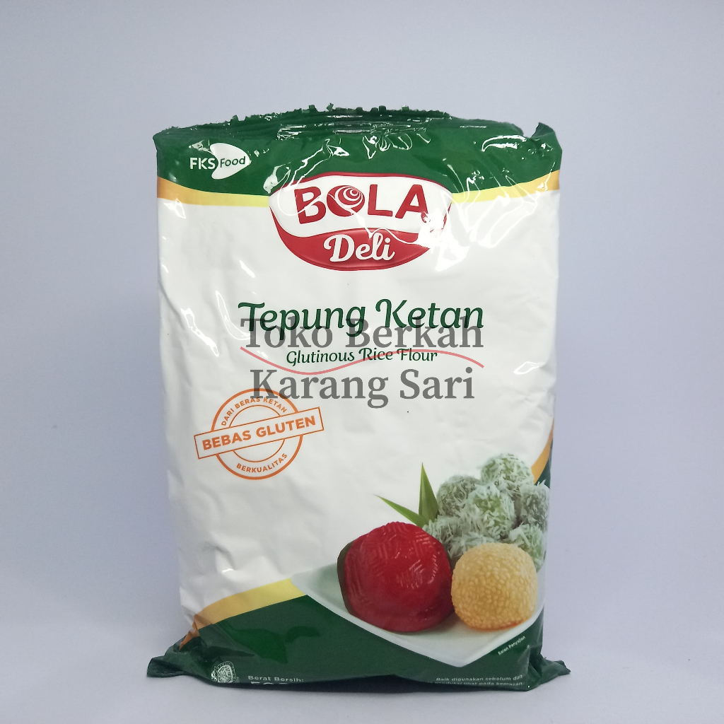 

[tobekasi] tepung ketan merk Bola Deli 500gr